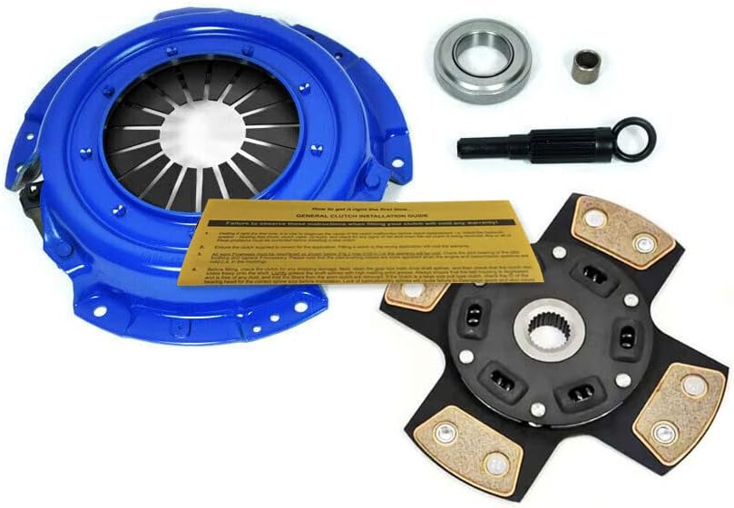El kit de embrague EFT 4 PUCK STAGE 3 se adapta a 75-83 DATSUN 280ZX de 2 plazas 89-90 NISSAN 240SX