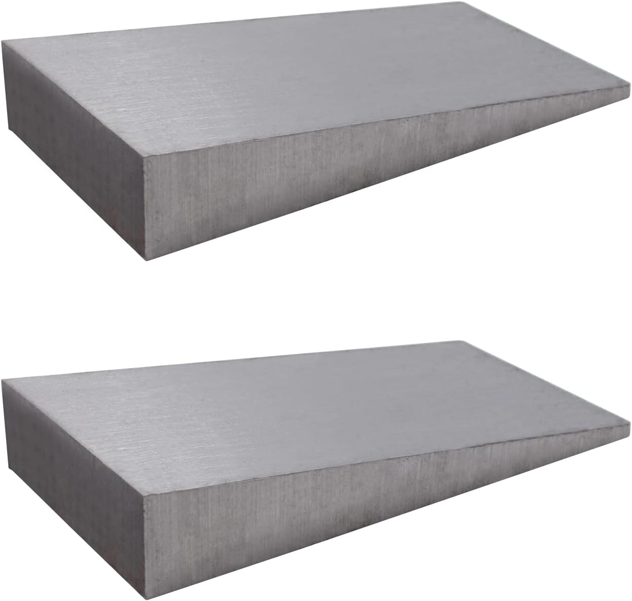 Steel Flange Wedge Metal Wedges Set Steel Wedge Safety Tools Spreading Flanges Triangle Tool Adjust Welding Wedge for Factory Lathe Welding Machine Tool 4.7 * 2 inch