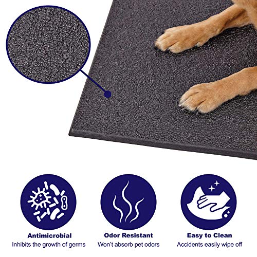 Midwest Homes For Pets Mat48 Cushioned Dog Crate Mat, X-Large, Black,48-Inch #TOP1