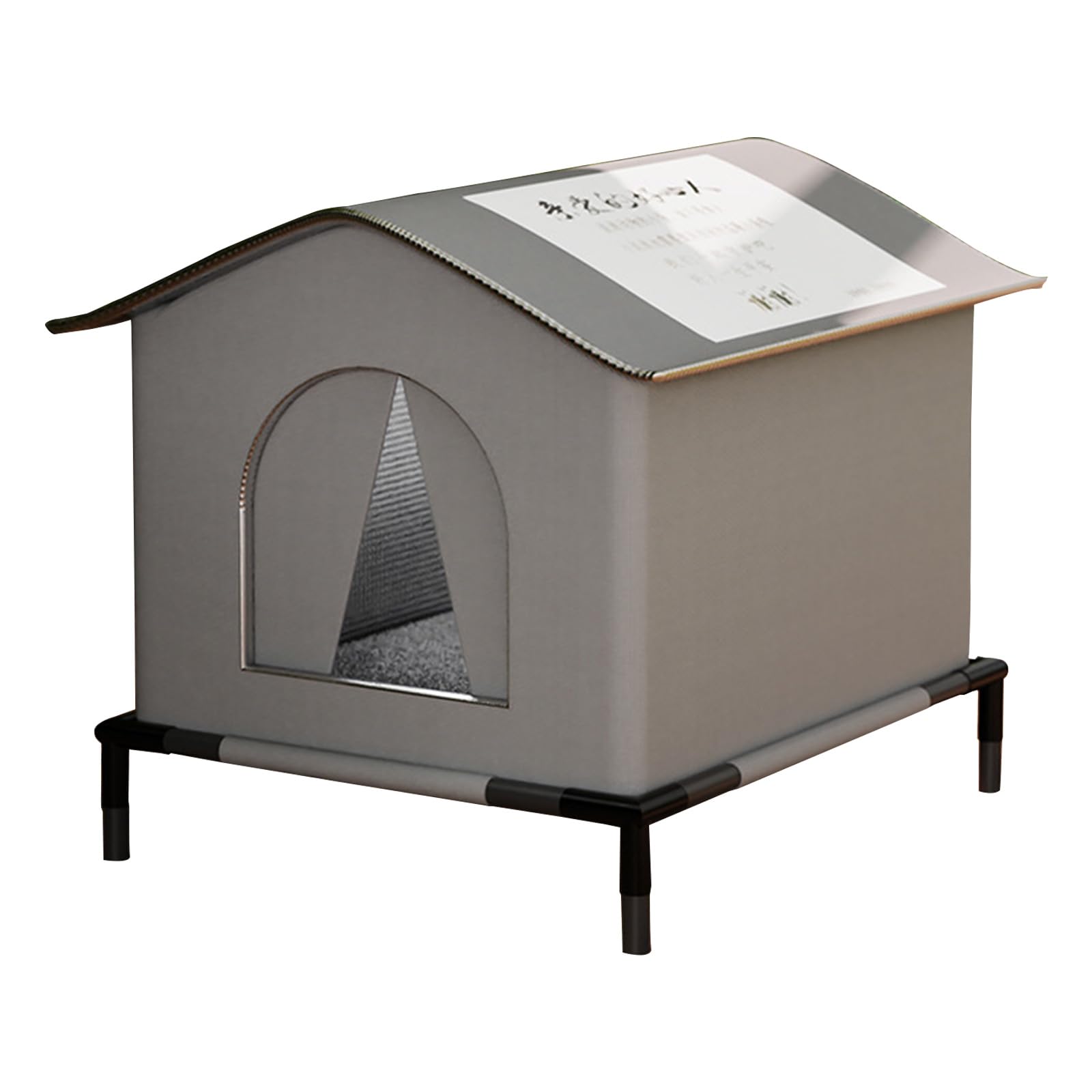 Sehuby shelter house，Winter Warm Cats Shelter Waterproof and Cold Resistant Tent for Cats with Large Space All Season Use