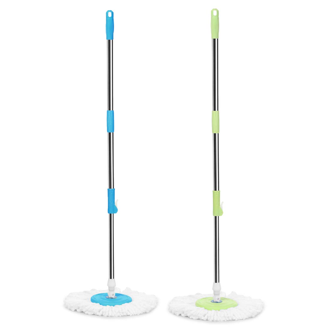 TOPREDO® Magic Spin Mop Stainless Steel Handle Rod Set with Plastic Disc and 2 Polyester Microfiber Refills for All Home and Office Floor Cleaning (Multi-Color) (B08GHDSXWG) Amazon Price History, Amazon Price Tracker