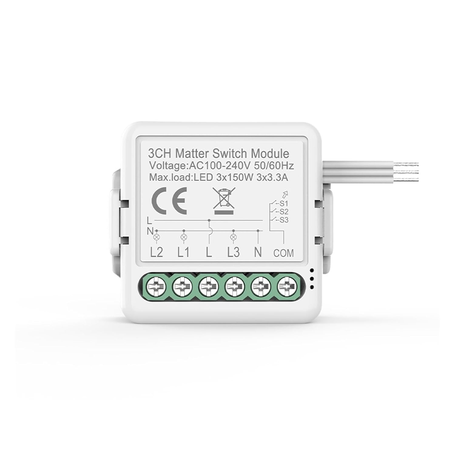 Switch Modules Relays Circuit Breakers LED Dimmers LED Controllers(3-Gang)
