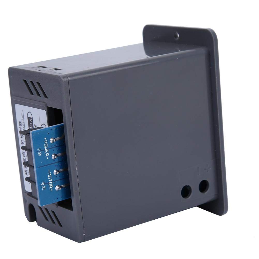 Controlador de velocidad del motor DC12-60V/40A, controlador de velocidad del motor CC, controlador de velocidad del motor de cepillo PWM, con interruptor reversible CW CCW.