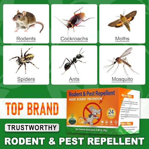 image for Generic Rodent Mouse Repellent Indoor Outdoor - Peppermint Oil to Repe