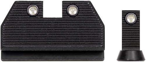 Night Fision Optics Ready Stealth .286-.355 Night Sight Set Compatible with CZ P-10 C/F/S Designed for Lower 1/3rd