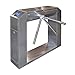 Turnstile Security - 1100E-SS-DA - 3 Arm Turnstile, Electric, Brushed, Drop Arm