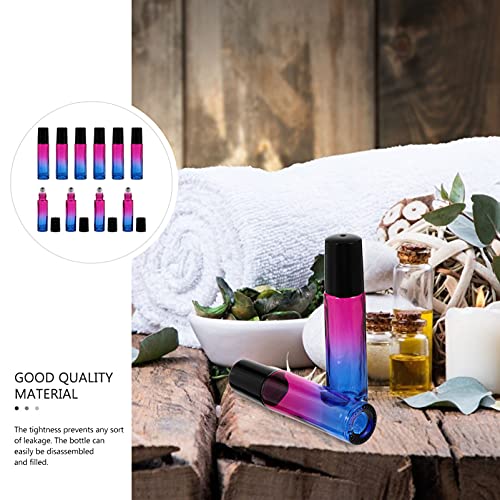 FRCOLOR 20 peças sublíquidas para garrafa de bálsamo de cor inoxidável em Er-on Mini conveniente de