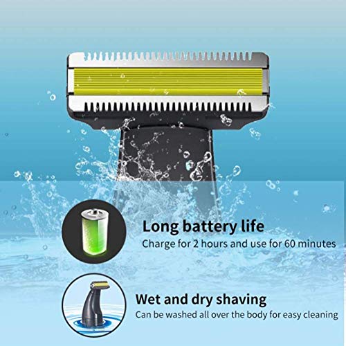 Beard Trimmer & Hair Clipper Length Settings Lifetime Sharp Blades 2 Combs With Precision Dial Usb Charging Fast Charge Long-Lasting Use For Men Dad #TOP7