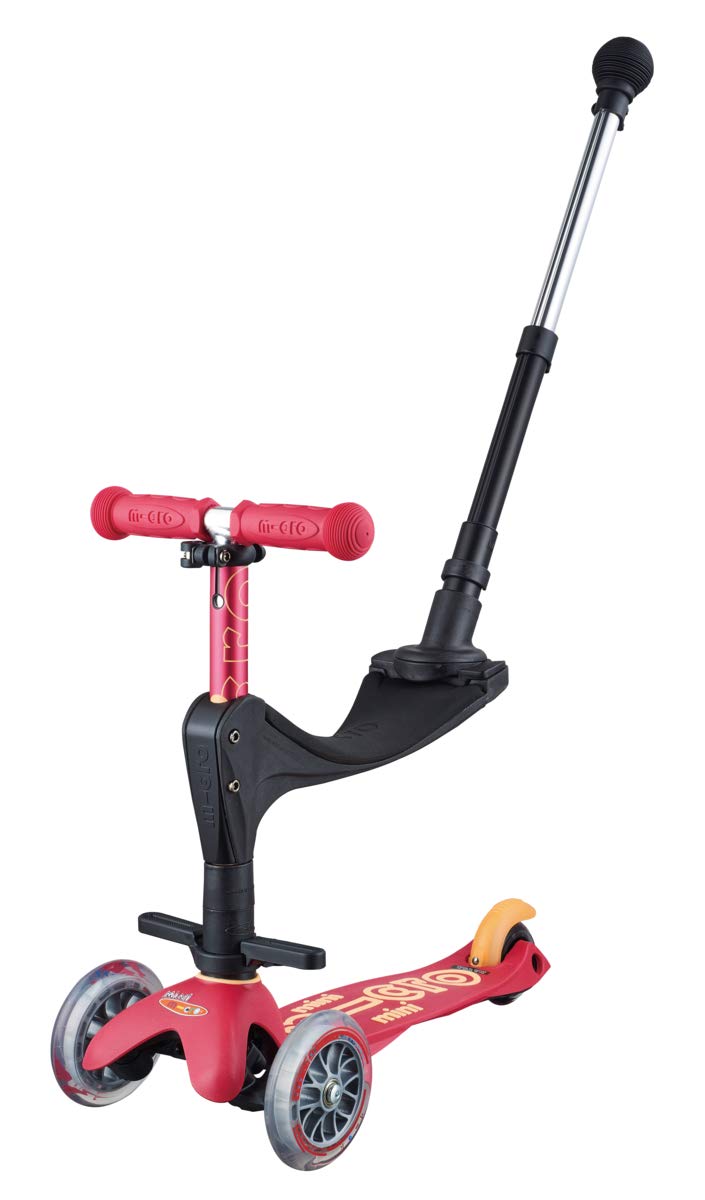 Micro® Accessori 3in1 per skateboard Mini (barra di spinta + poggiapiedi)