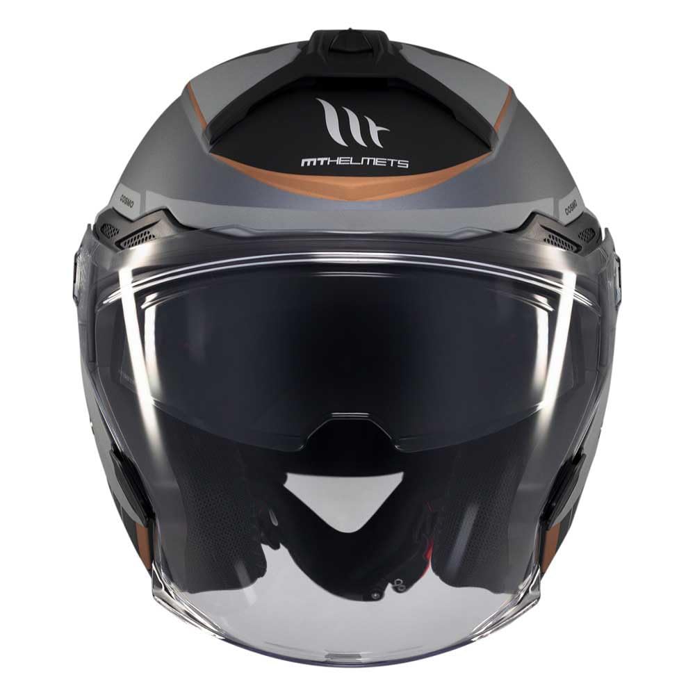 MT Helmets Cosmo SV – Casco Moto Jet Sport con Visor Solar Retráctil, Pantalla de Extracción Rápida Patentada, Interior Lavable y Preparado para Intercomunicador UCS | Homologado ECE 22.06 & DOT