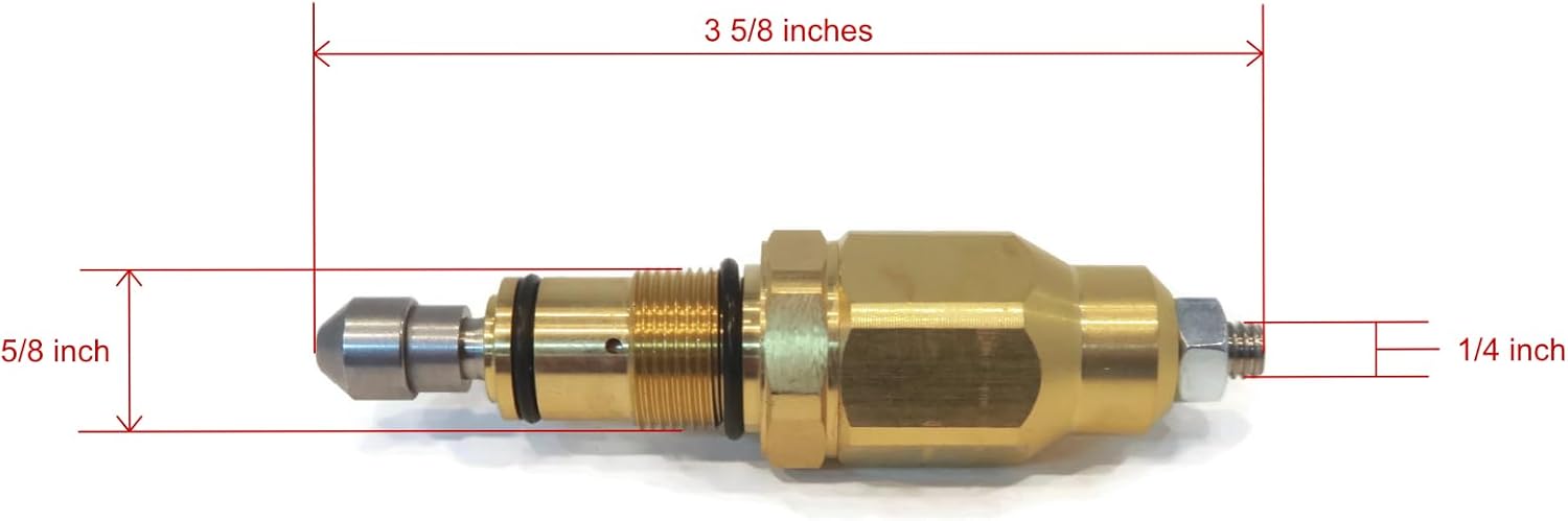 The ROP Shop OEM Annovi Reverberi Unloader Valve Kit for Troy-Bilt 200348GS Pressure Washer Pump