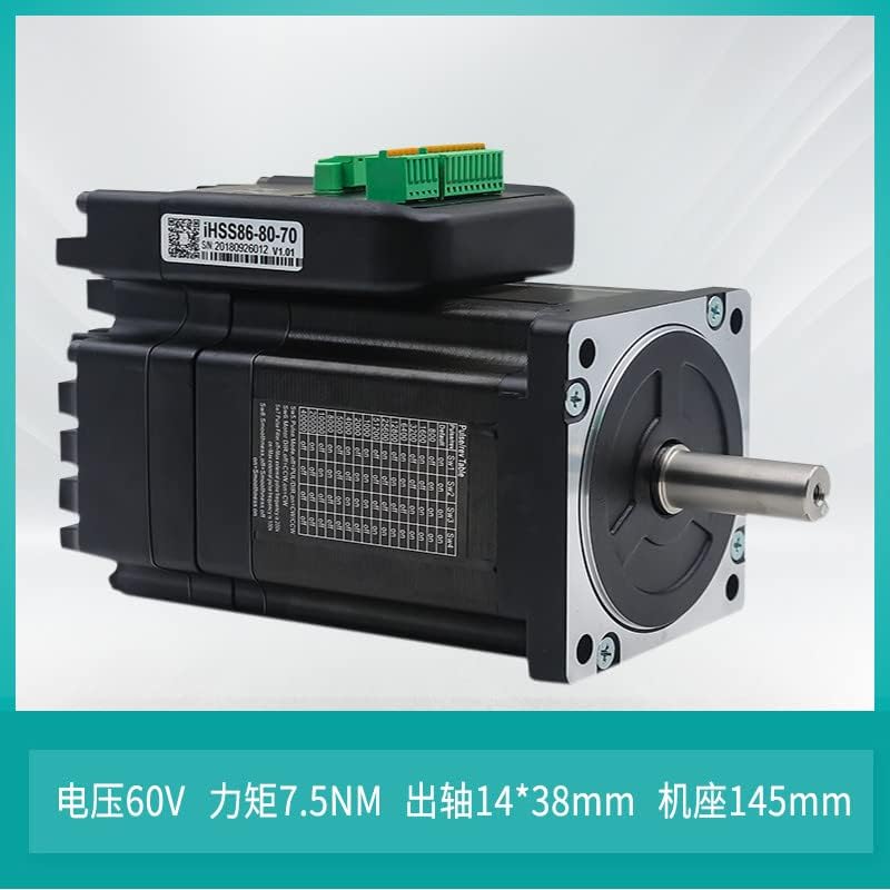 Miniatura 3 de Davitu Stepper Motor - iHSS86-80-70 JMC 34 7.5Nm DC60V Integrated Closed Loop Stepper motor with driver