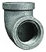1" FNPT Malleable Iron 90 Degree Elbow