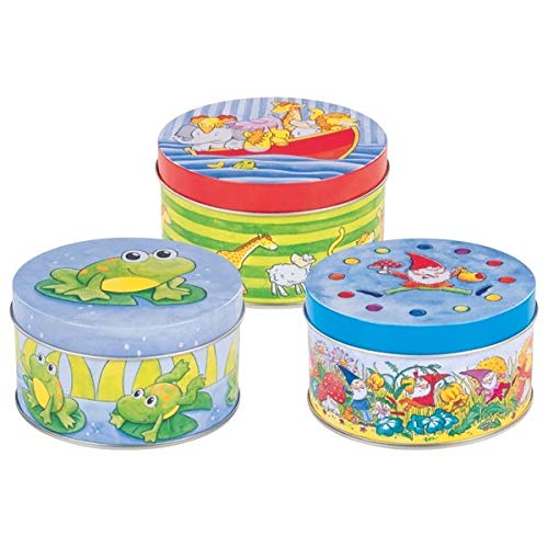 Goki 56709 Mini Games in a can Geschicklichkeitsspiele, Mehrfarbig, S