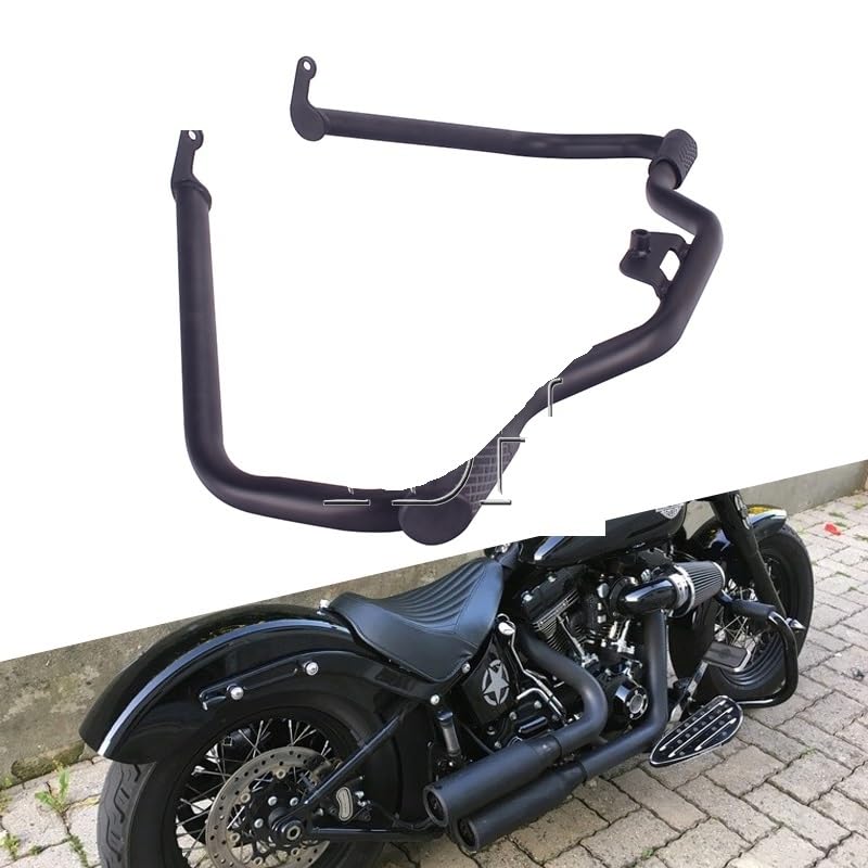 Pare-chocs moteur antichoc Softail FXST FXLR acier renforcé - 2