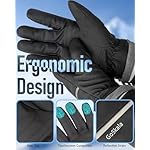 Winter Gloves Men Women,Waterproof Windproof Touchscreen Thermal for Cold Weather Outdoor Running Cycling Hiking - Image 4