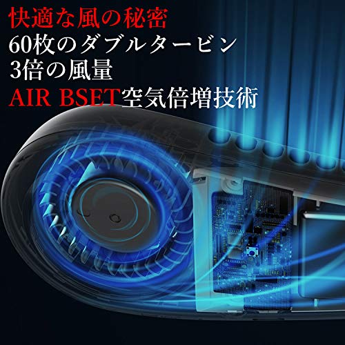 Amazon | TORRAS正規品 扇風機 首かけ ネックファン ネッククーラー