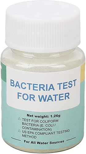 Kit de prueba de pureza del agua para el hogar, kit de prueba de agua potable ANGGREK Resultados de prueba de precisión en polvo para agua del