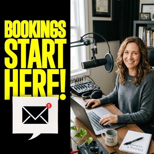 Email 📧 Marketing for Beginner Voice Actors and Creatives Podcast Por  arte de portada