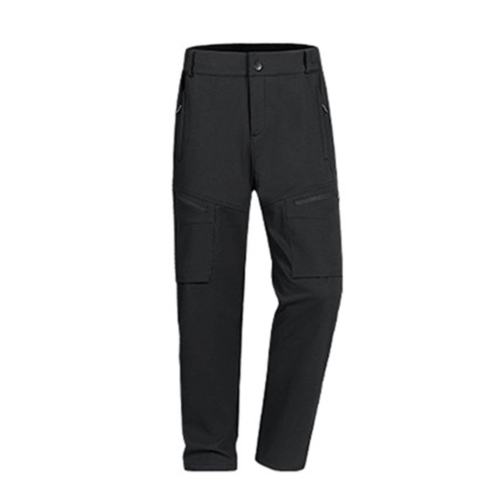 Genérico Pantalones de Montaña para Hombre y Mujer Invierno Térmicos con Forro Polar Pantalón Trekking Impermeable Cortavientos Resistente Senderismo Outdoor