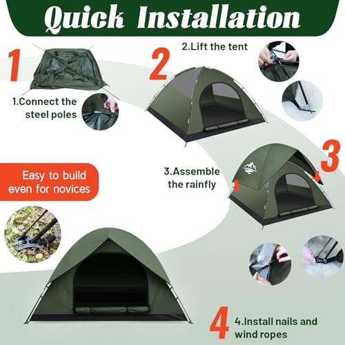 Purebox 2/3 Person Camping Tent