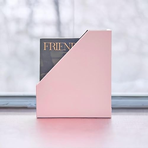 Miniatura 4 de UnionBasic Soporte para archivos, organizador de documentos de escritorio de cuero sintético, soporte de papel para oficina en casa, clasificador de