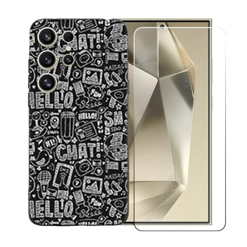 BMPNLSZ �K�p RKKPSDK I24 Ultra 5G+HD�����K���X�ɓK�����ėpTPU�ی�J�o�[�A�V���J�Q���V�F���o���p�[�ی�o�b�N�V�F��-�K�p RKKPSDK I24 Ultra 5G�ɓK����9�d�x�X�N���b�`�h�~�X�N���[���ی�J�o�[ LLM42