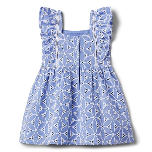 Janie and Jack Girls Eyelet Dress (Toddler/Little Big Kids)2
