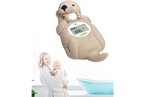 Otter-OWN Floating Baby Bath Thermometer, a Water Temperature Guardian for Little Marlins
