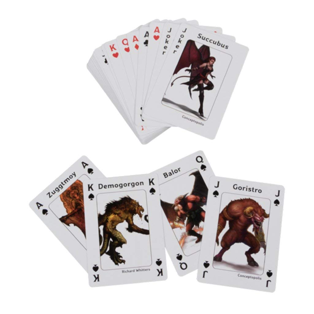 Demons And Devils Playing Cards
