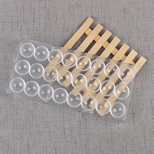 Image of Chocolate Mould Plastic, Polycarbonate Chocolate Mould for Candy Bar Mold, Holographic Chocolate Mold for Professional Chocolatiers and Home Bakers, Size 10.7x13.4x0.94in