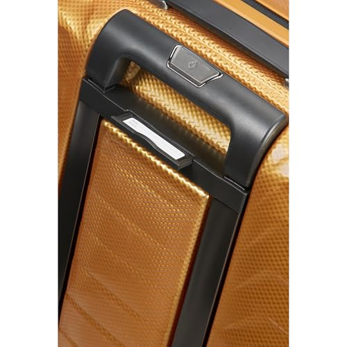 Image of Samsonite Proxis Large Hardside Luggage with Dual Spinner Wheels - Innovative Roxkin Lightweight Shell With Ultimate Durability- Includes TSA Lock, Ergonomic Telescoping Handle - Honey Gold