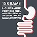 Glutasolve L-Glutamine Powder, 15g L-Glutamine Per Serving, Dissolves Quickly, Unflavored, 0.79 Ounce Packet, 56 Pack