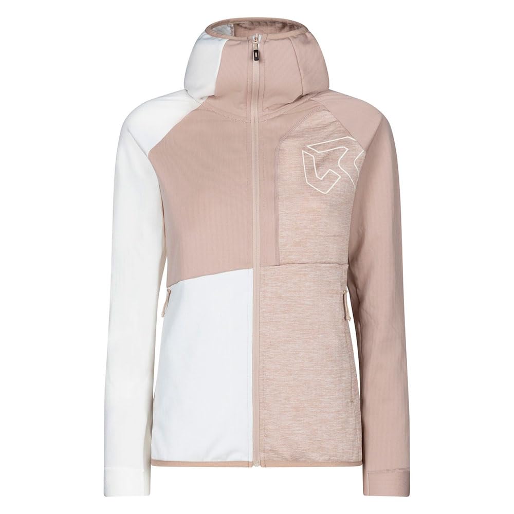 Rock Experience Headwall Hoodie FZ Woman Fleece Felpa Outdoor da Trekking | Escursionismo Donna (Pacco da 1)