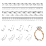 【Design Transparent et Invisible】Grâce à sa conception transparente et discrète, le réducteur de bague ne modifie ni la brillance ni le style de votre bijou. Il reste invisible à l’œil nu, permettant de porter vos bagues préférées avec élégance et confiance, quelles que soient les circonstances.