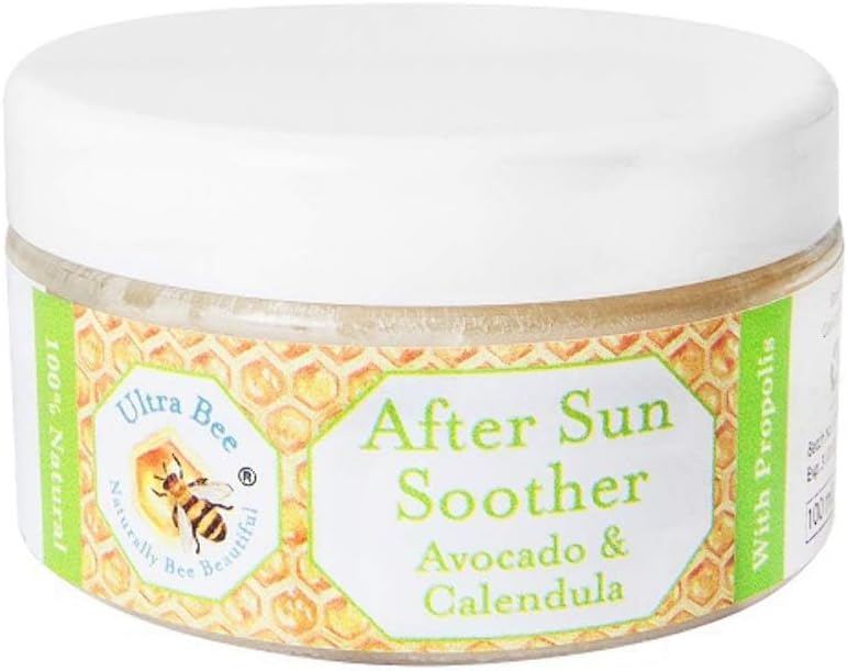 100% Natural After Sun Soother Avocado, Honey & Calendula 100ml