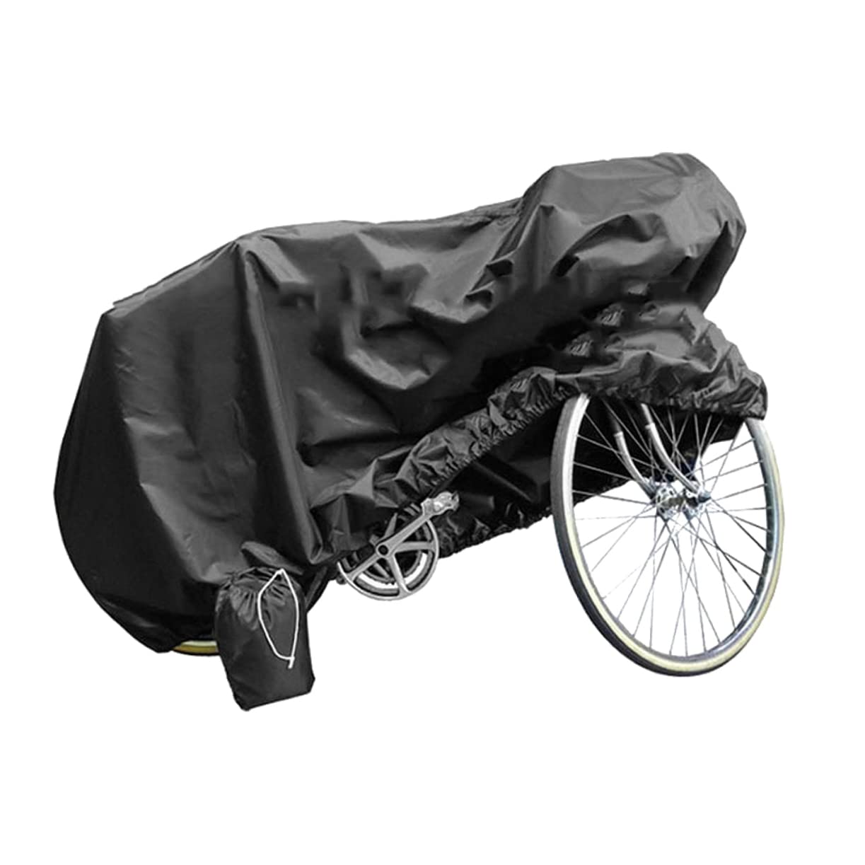 Balacoo 1Pc Bike Cover Durable Outdoor Protector S Black Easy to Install High Performance Shield for Bicycle Protection Against Rain and Dirt