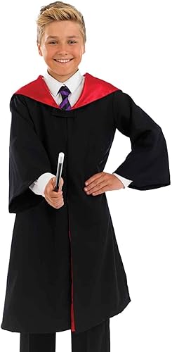 Miniatura 3 de fun shack Disfraz de mago para niños y niñas color negro para Halloween disponible en tallas S M L XL