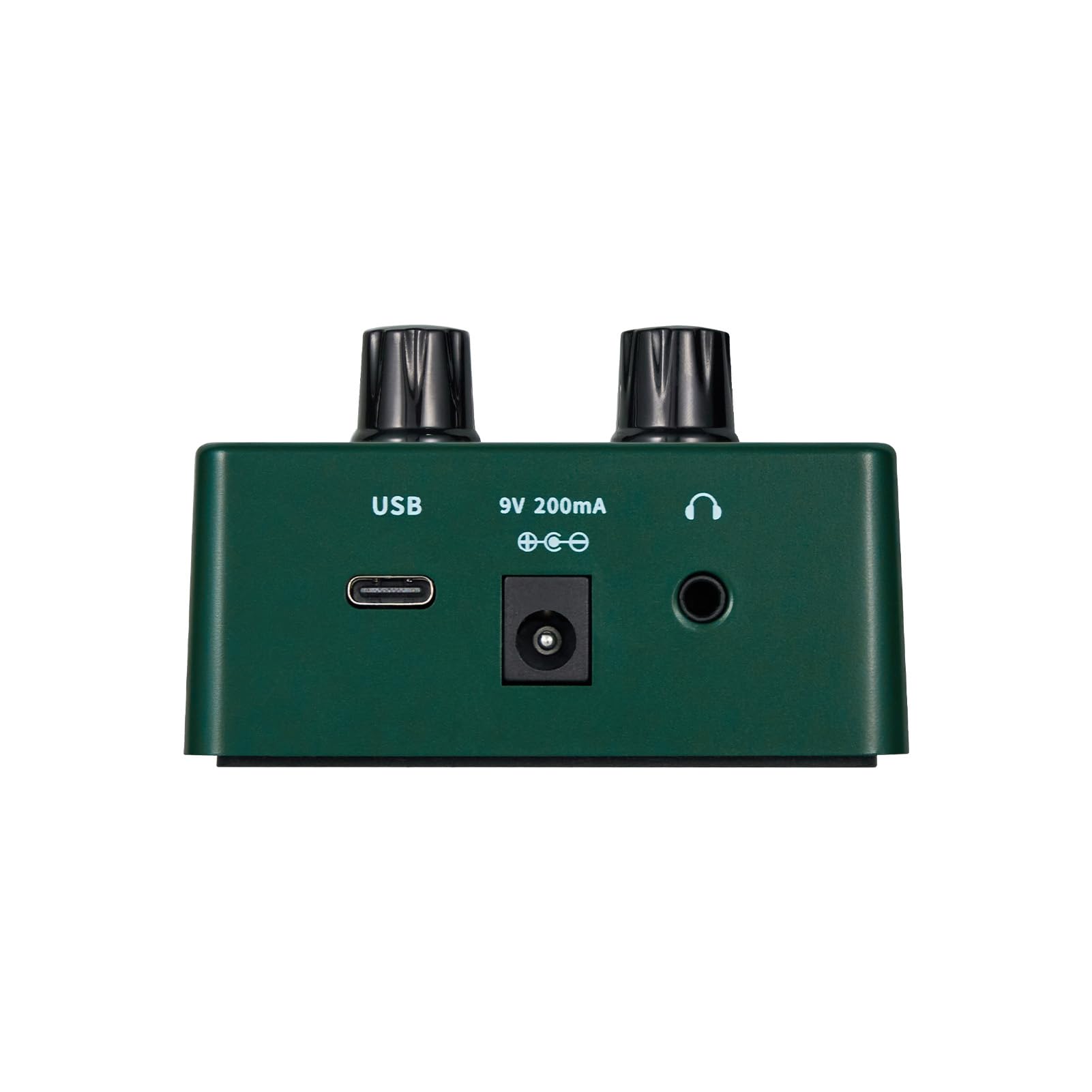 Kavolet FLAMMA Hochleistungs-Looper-Gitarrenpedal mit Audio-Konnektivität für Bassgitarristen, ABS-Grün, 40 Steckplätze (EU-Stecker)