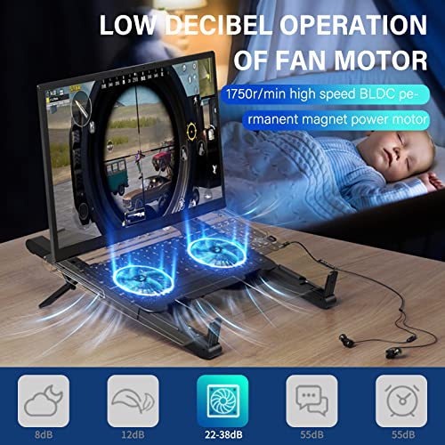 Foldable-Laptop-Cooling-Pad-Portable-Laptop-Cooler-with-3-Heights-Adjustable-Support-up-to-17-Laptops-Easy-to-Carry-Around