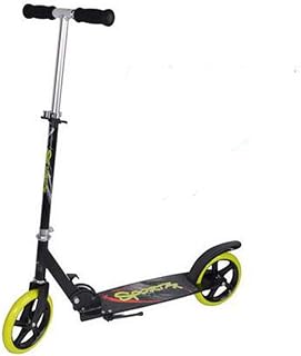 WHOJS Wheel Scooter Folding kick scooter 200mm big wheel 8 years old or older City campus scooter Height adjustable Adult/youth/child Bearing 100kg Not electric Lightweight Construction