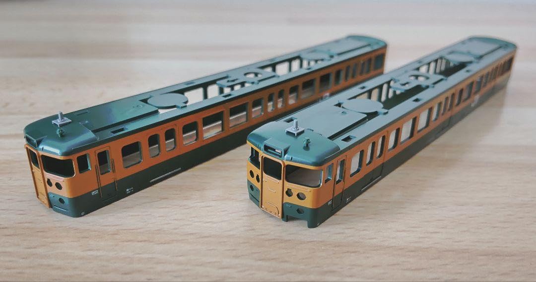 KATO 115系300番台湘南色　　岡山電車区 KATO 115系 300番台 湘南色(岡山電車区) 3両セット 2023年7月