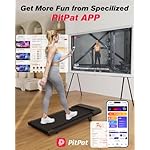 SupeRun Walking Pad, Under Desk Treadmill, 3 in 1 Portable Treadmill with Remote Control LED Display, 2.5 HP Quiet Walking Jogging Machine for Office Home Use, 300 Lbs Capacity - Image 5