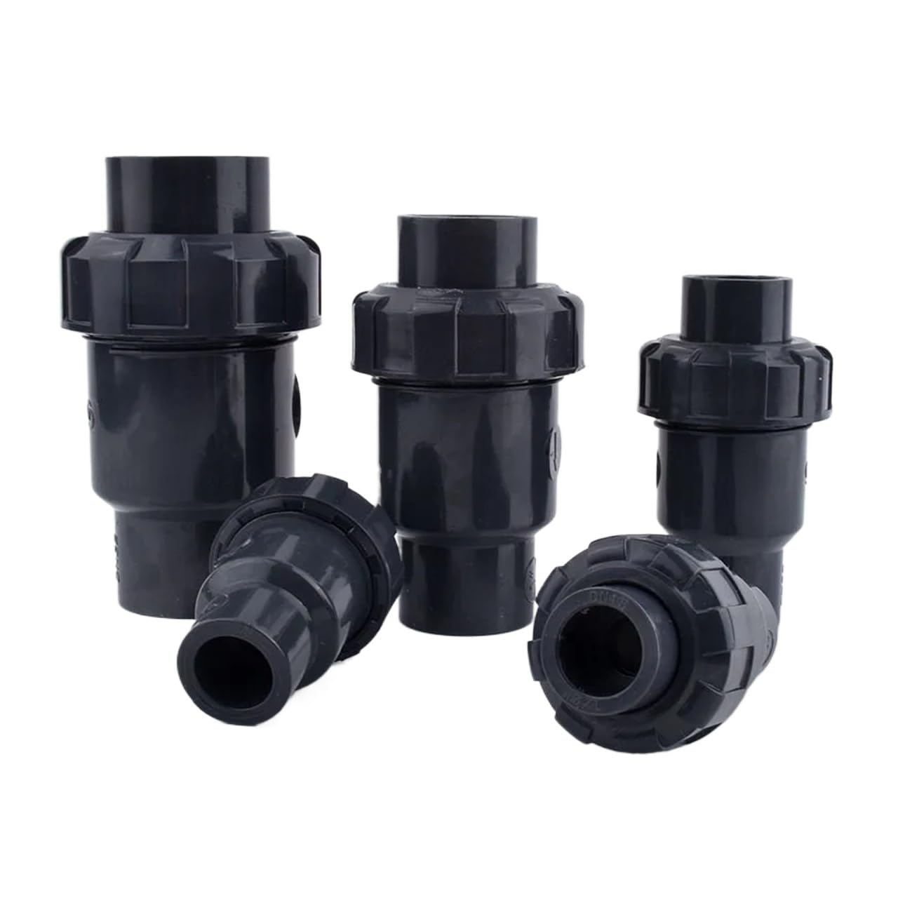 Zawór zwrotny PCV Zawór zwrotny z pojedynczym złączem UPVC Nawadnianie ogrodu Akwaria Złącze rurowe PCV 20-63 mm(50mm)