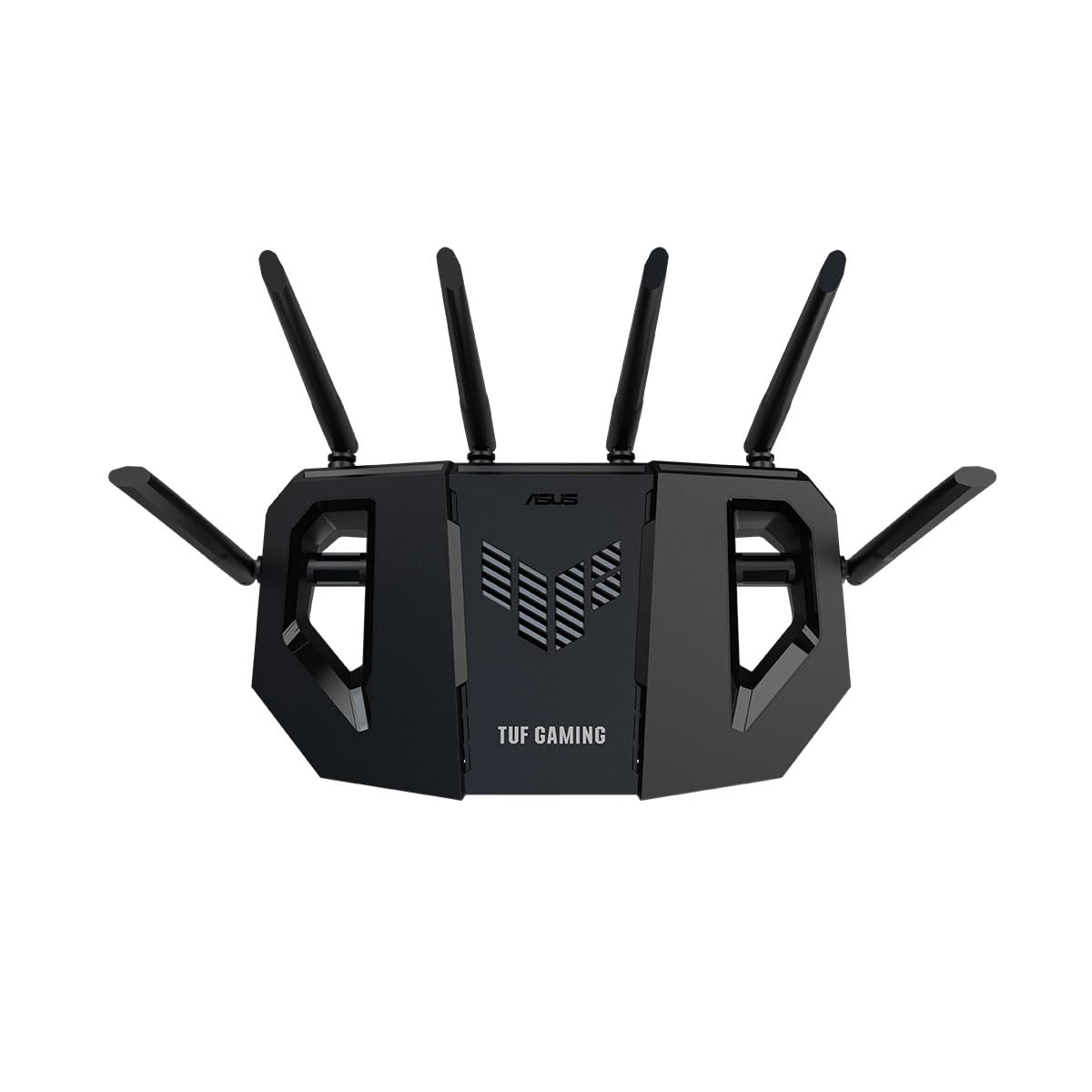 ASUS TUF Gaming BE6500 - Router WiFi 7 - Dual Band, wireless fino a 6,5 Gbps, acceleratore di gioco, controllo Multi-Link (MLO), (x4) Porte da 2,5 GbE, Mesh + VPN compatibile e sicurezza di rete senza