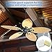 21 Pieces 6 Sets of Ceiling Fan Balancing Kit Fan Blade Balancing Kit Include 6 Self Adhesive Metal 5g Weight 9 Metal Self Adhesive 3g Weight 6 Plastic Clip