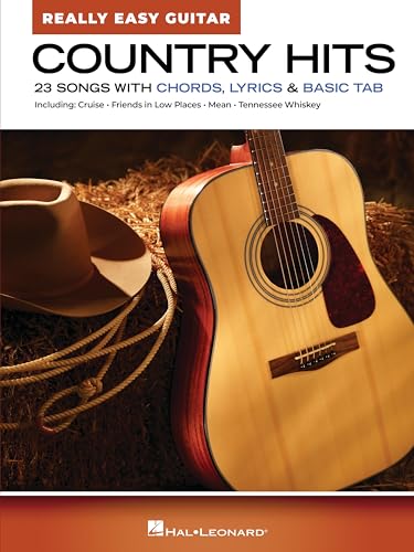 Country Hits - Really Easy Guitar | Songbook for Beginners with Chords and Tabs | 23 Country Music Favorites for Guitar Players |Really Easy Guitar Sheet Music Collection with Lyrics and Chord Charts image 2