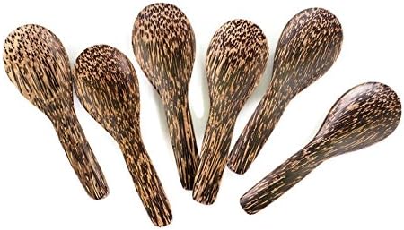 Wooden Spoons 5 Inch. (Pack of 6)