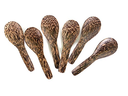 Wooden Spoons 5 Inch. (Pack of 6)