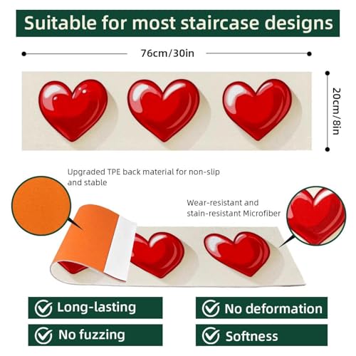 Tapis d'escalier antidérapants pour la sécurité de la maison